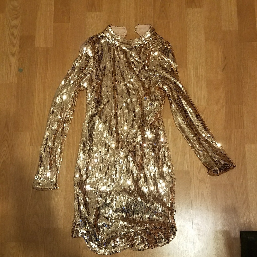 Fashion nova sequined dress